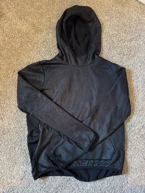 Nike Black Hooded Therma Fit Performance Pullover M womens